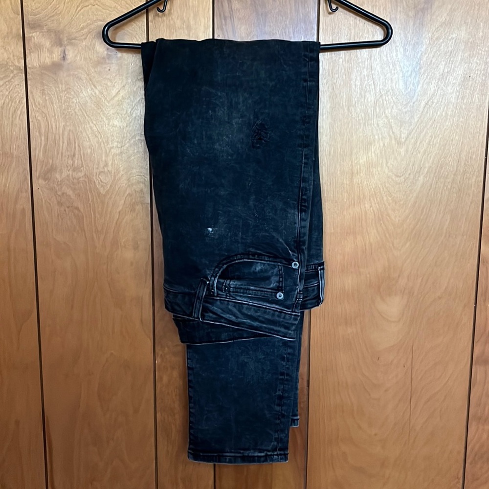Aeropostale Acid Washed Skinny Jean - 34/32